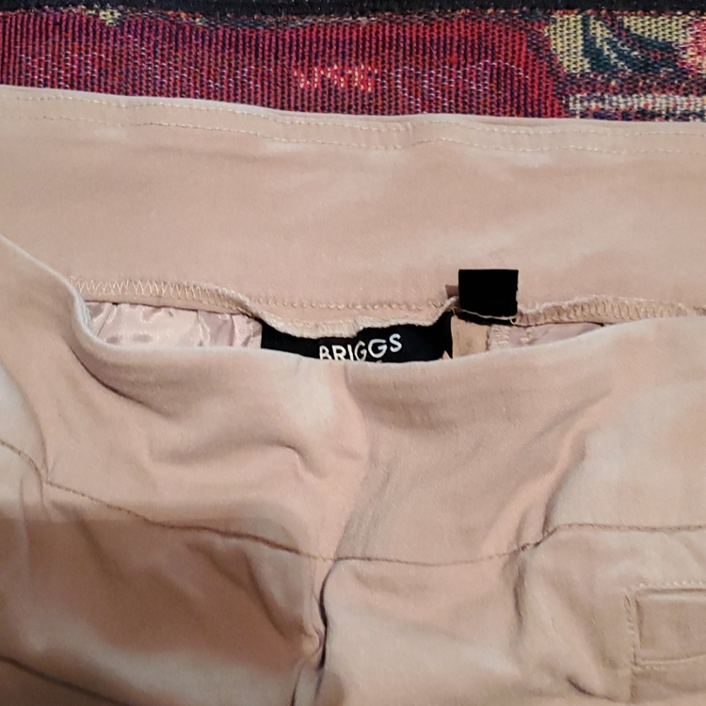 Womens Briggs capris pants size 12 p